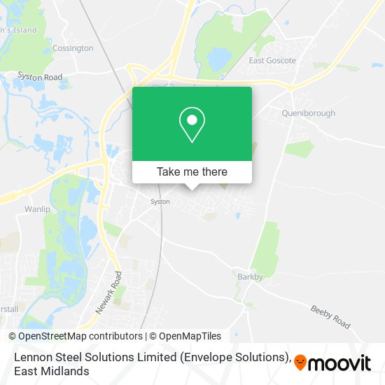 Lennon Steel Solutions Limited (Envelope Solutions) map