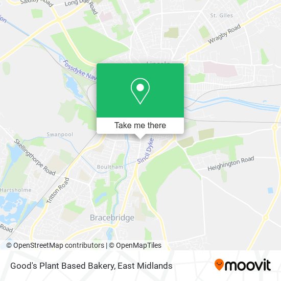 Good's Plant Based Bakery map