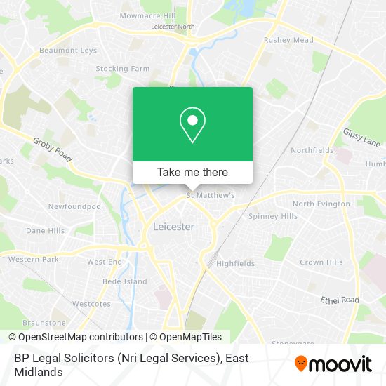 BP Legal Solicitors (Nri Legal Services) map