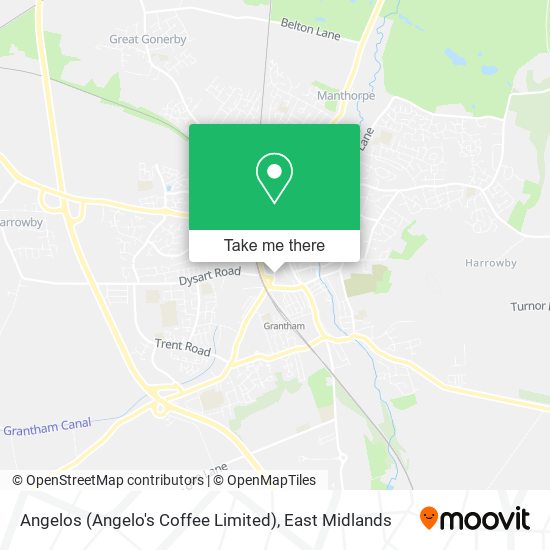 Angelos (Angelo's Coffee Limited) map