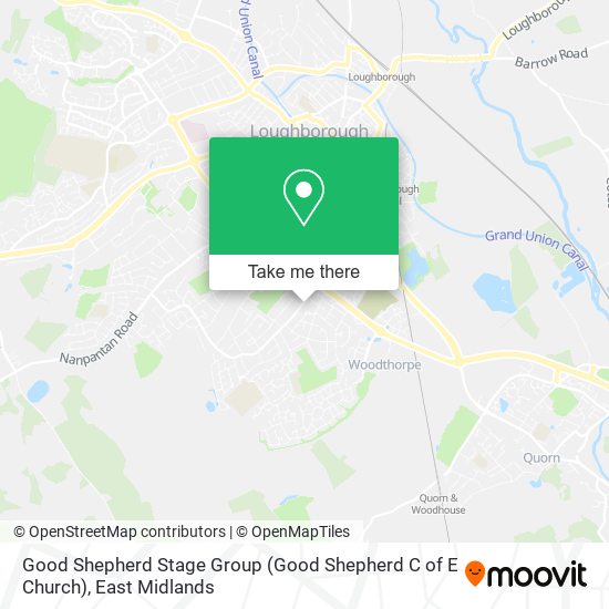 Good Shepherd Stage Group (Good Shepherd C of E Church) map