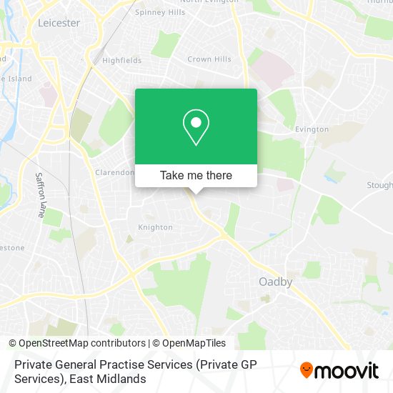 Private General Practise Services (Private GP Services) map