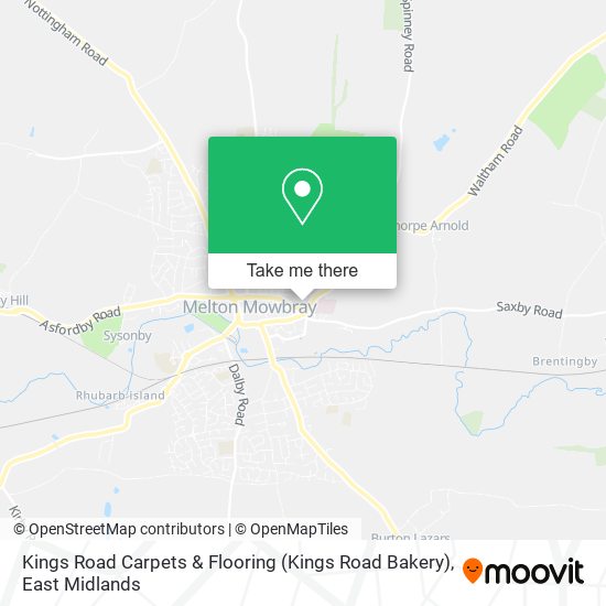 Kings Road Carpets & Flooring (Kings Road Bakery) map