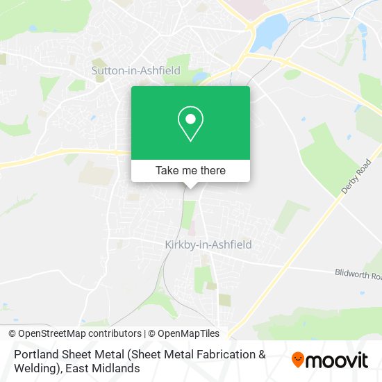 Portland Sheet Metal (Sheet Metal Fabrication & Welding) map