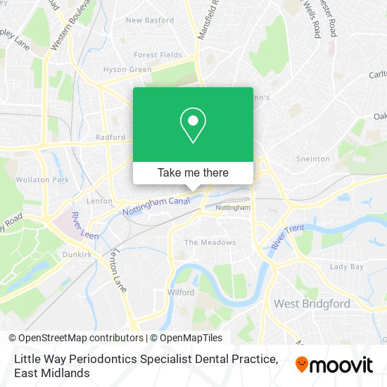 Little Way Periodontics Specialist Dental Practice map