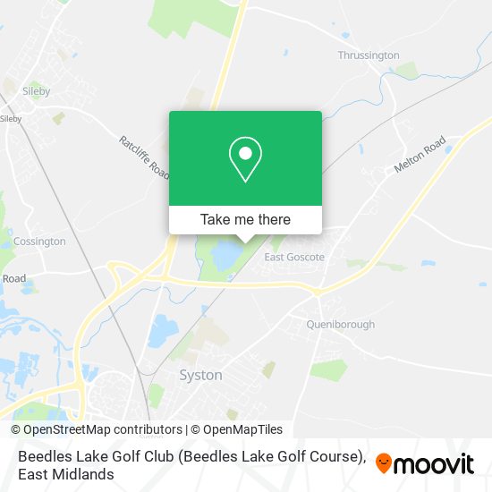 Beedles Lake Golf Club map