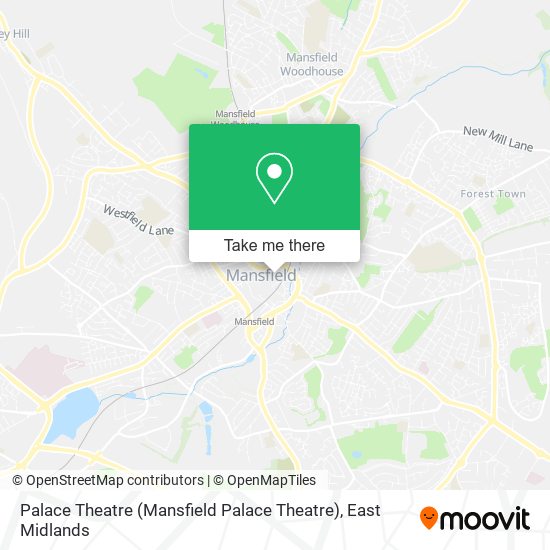 Palace Theatre (Mansfield Palace Theatre) map