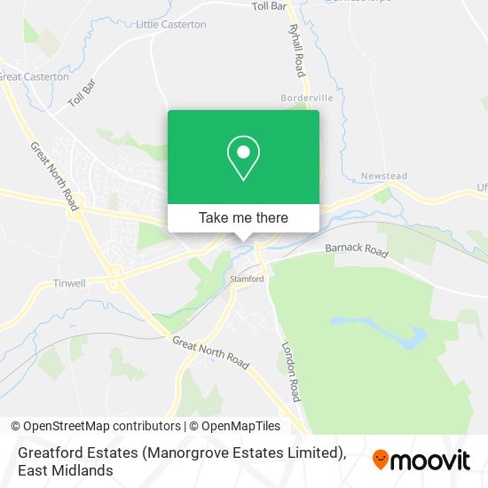 Greatford Estates (Manorgrove Estates Limited) map