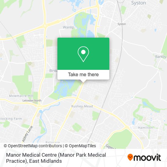 Manor Medical Centre (Manor Park Medical Practice) map