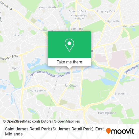 Saint James Retail Park map