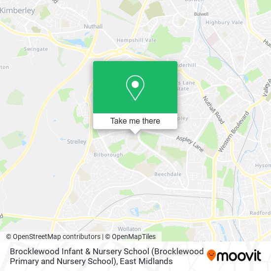 Brocklewood Infant & Nursery School (Brocklewood Primary and Nursery School) map