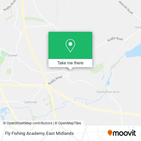 Fly Fishing Academy map