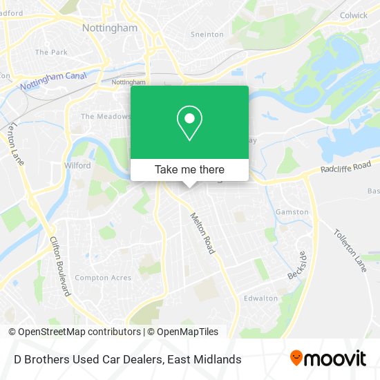 D Brothers Used Car Dealers map