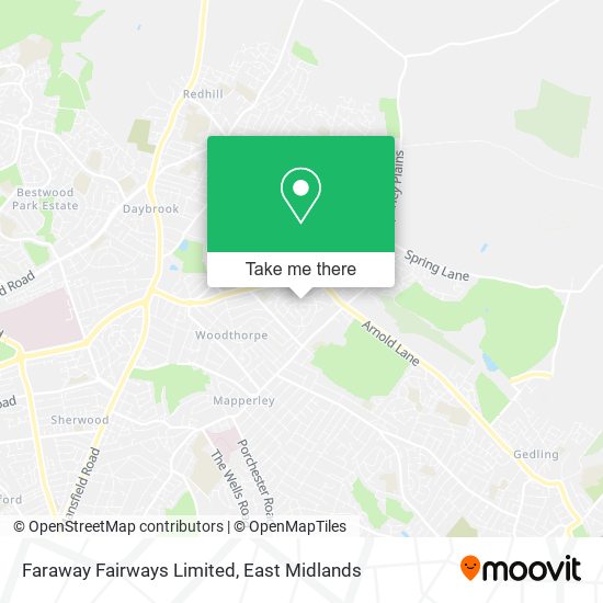 Faraway Fairways Limited map