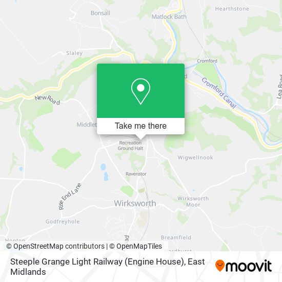 Steeple Grange Light Railway (Engine House) map