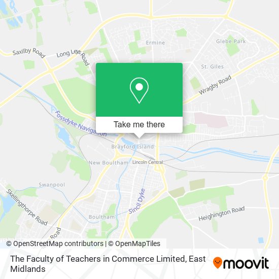 The Faculty of Teachers in Commerce Limited map