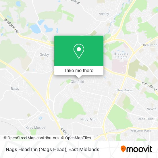 Nags Head Inn map