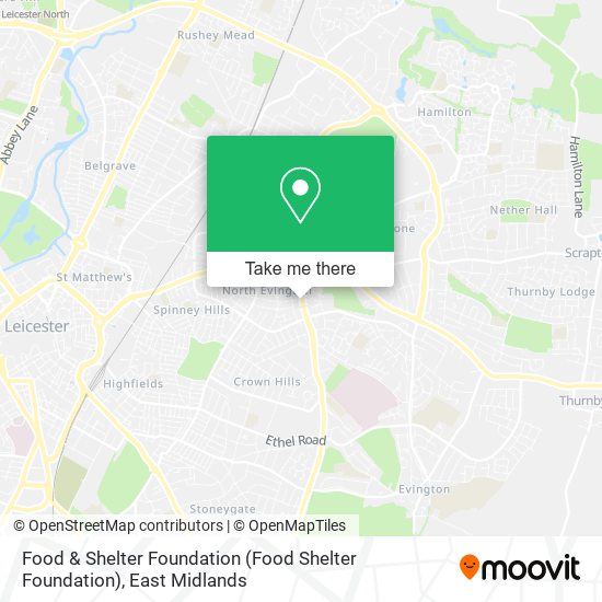 Food & Shelter Foundation map