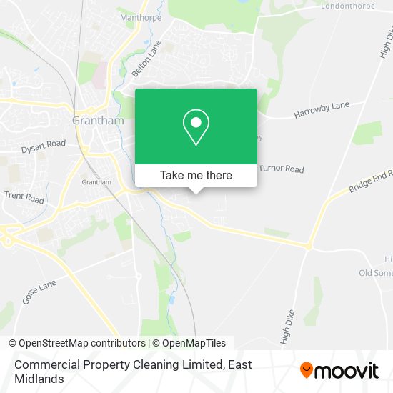 Commercial Property Cleaning Limited map