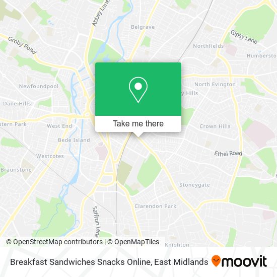 Breakfast Sandwiches Snacks Online map