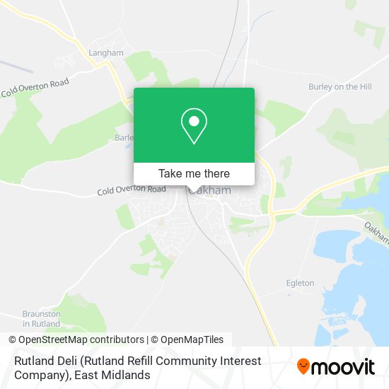 Rutland Deli (Rutland Refill Community Interest Company) map