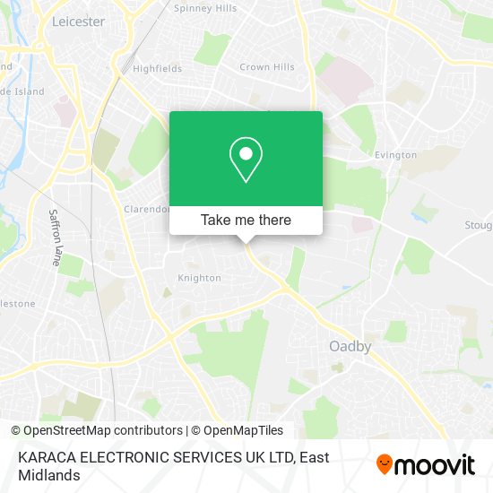 KARACA ELECTRONIC SERVICES UK LTD map