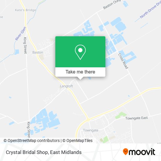 Crystal Bridal Shop map