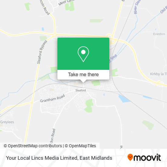 Your Local Lincs Media Limited map