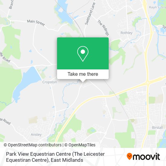 Park View Equestrian Centre (The Leicester Equestiran Centre) map