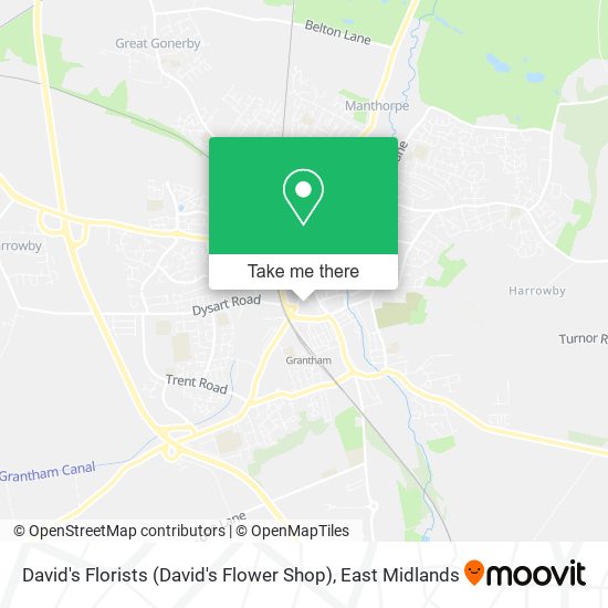 David's Florists (David's Flower Shop) map