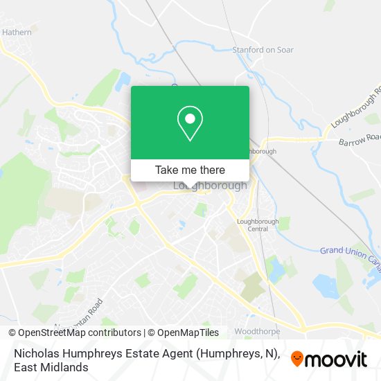 Nicholas Humphreys Estate Agent (Humphreys, N) map