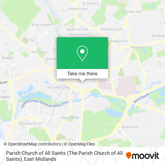 Parish Church of All Saints map