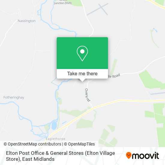 Elton Post Office & General Stores (Elton Village Store) map