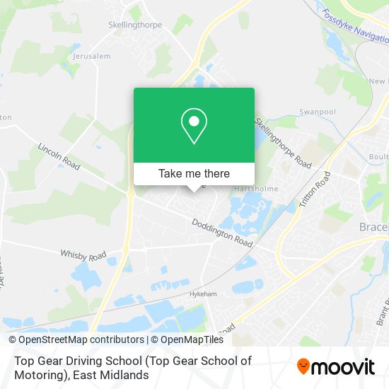 Top Gear Driving School (Top Gear School of Motoring) map