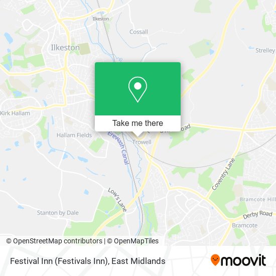 Festival Inn (Festivals Inn) map