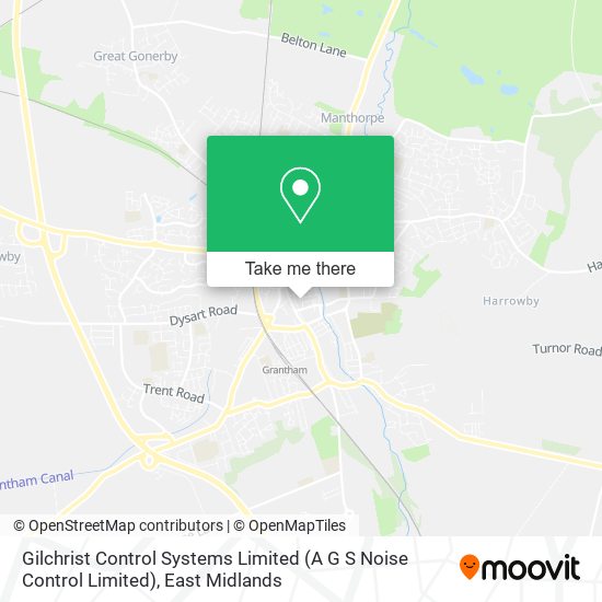 Gilchrist Control Systems Limited (A G S Noise Control Limited) map