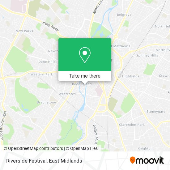Riverside Festival map