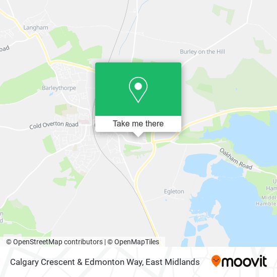 Calgary Crescent & Edmonton Way map