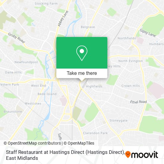 Staff Restaurant at Hastings Direct map