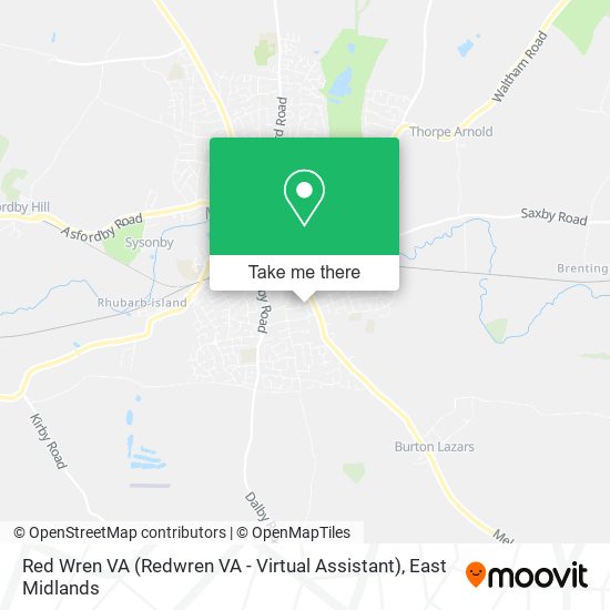 Red Wren VA (Redwren VA - Virtual Assistant) map