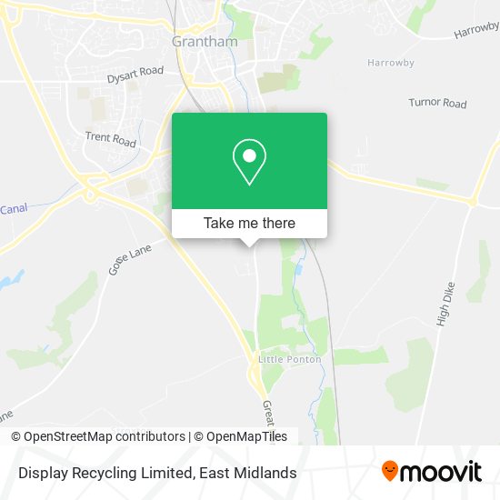 Display Recycling Limited map
