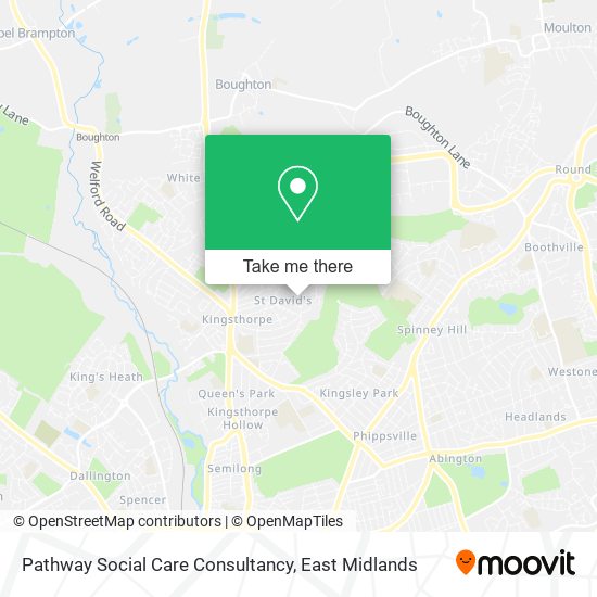 Pathway Social Care Consultancy map