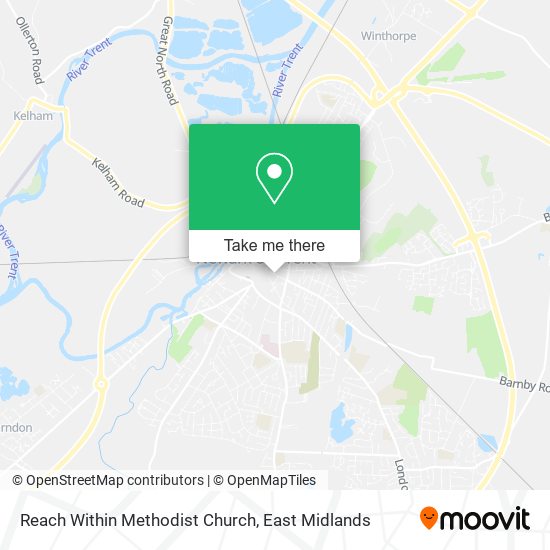 Reach Within Methodist Church map