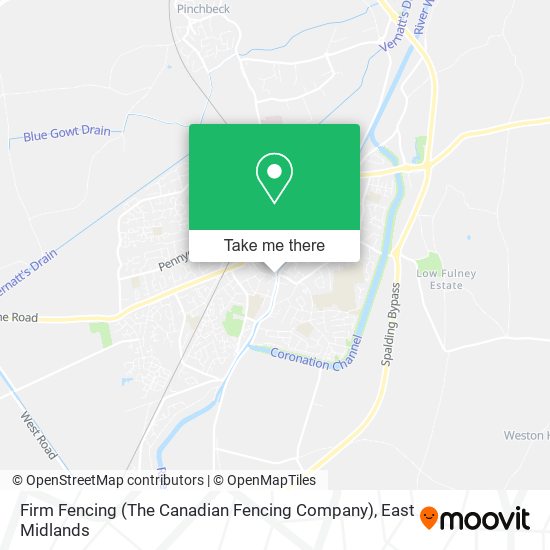 Firm Fencing (The Canadian Fencing Company) map