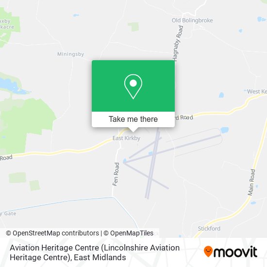 Aviation Heritage Centre map