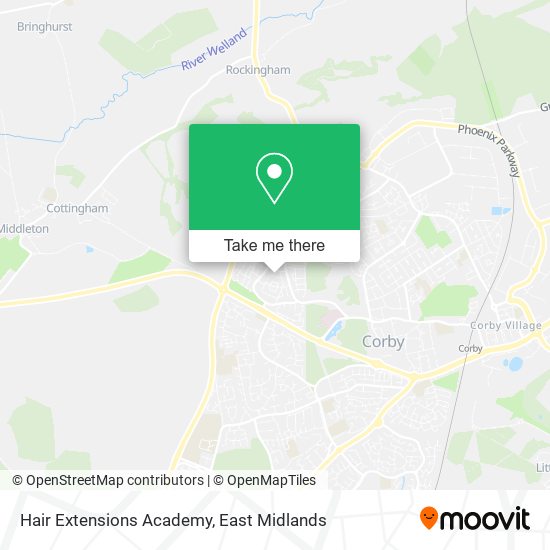 Hair Extensions Academy map
