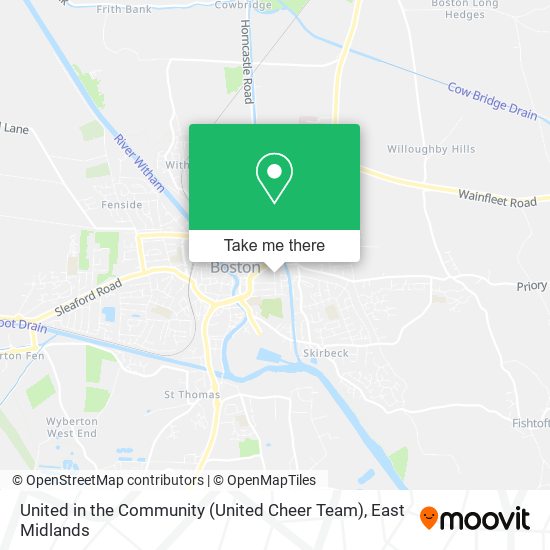 United in the Community (United Cheer Team) map