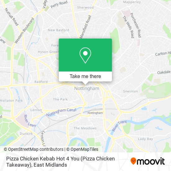 Pizza Chicken Kebab Hot 4 You (Pizza Chicken Takeaway) map