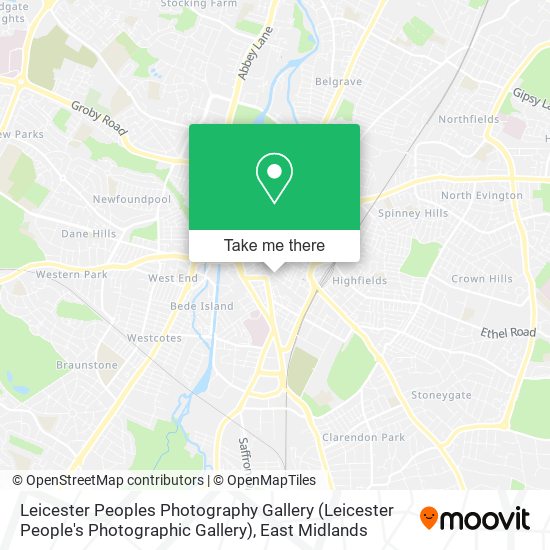 Leicester Peoples Photography Gallery (Leicester People's Photographic Gallery) map