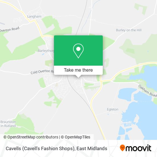 Cavells (Cavell's Fashion Shops) map